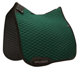 2TONE STREAMLINE DRESSAGE SQUARE GREEN/BLACK