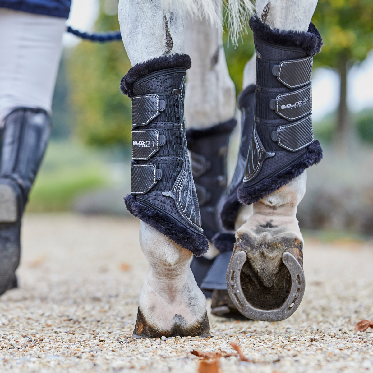 Storm Brushing Boots Fleece Lined evolutionhorse