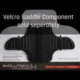 2TONE STREAMLINE DRESSAGE SQUARE GREEN/BLACK