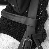 luxury fly veil evolution horse lifestyle black